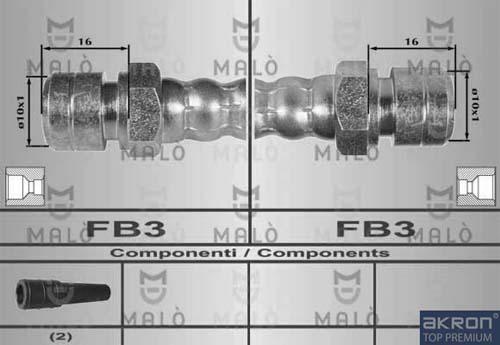 AKRON-MALÒ 80240 - Flexible de frein cwaw.fr