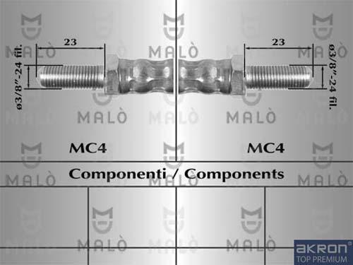 AKRON-MALÒ 8024 - Flexible de frein cwaw.fr