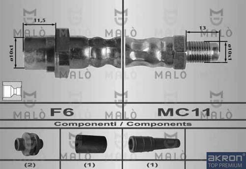 AKRON-MALÒ 80266 - Flexible de frein cwaw.fr