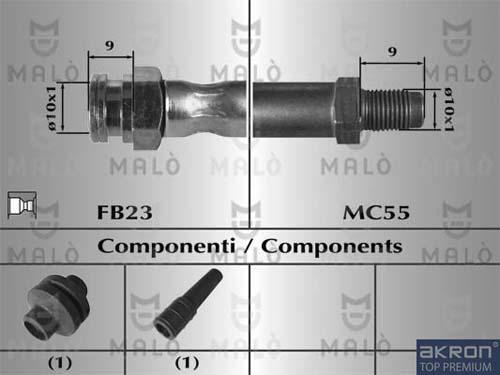AKRON-MALÒ 80284 - Flexible de frein cwaw.fr