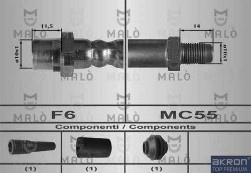 AKRON-MALÒ 80281 - Flexible de frein cwaw.fr