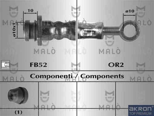 AKRON-MALÒ 80730 - Flexible de frein cwaw.fr