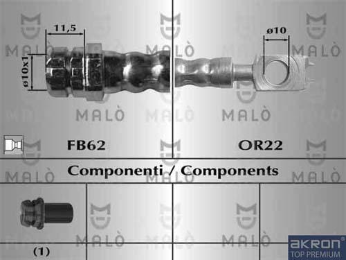 AKRON-MALÒ 80722 - Flexible de frein cwaw.fr