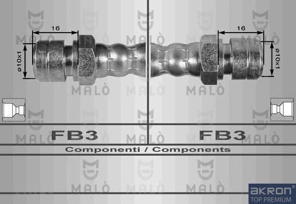 AKRON-MALÒ 8238 - Flexible de frein cwaw.fr