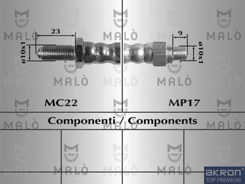 AKRON-MALÒ 8377 - Flexible de frein cwaw.fr