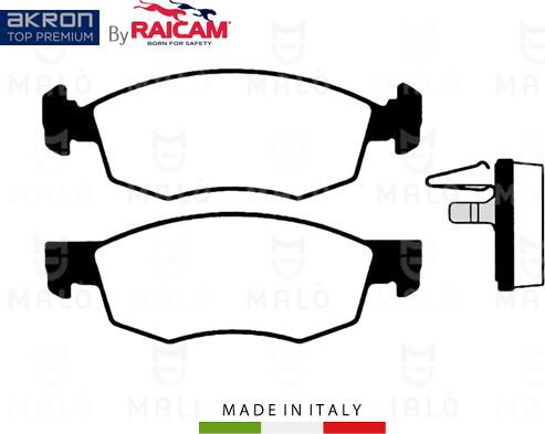 AKRON-MALÒ 28480911 - Kit de plaquettes de frein, frein à disque cwaw.fr