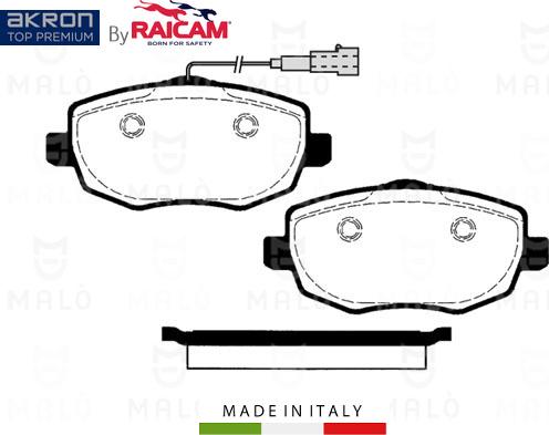 AKRON-MALÒ 28480401 - Kit de plaquettes de frein, frein à disque cwaw.fr