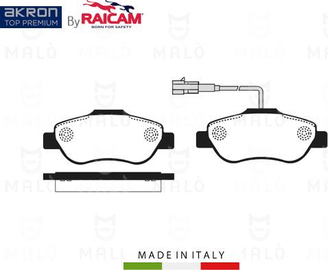 AKRON-MALÒ 28480402 - Kit de plaquettes de frein, frein à disque cwaw.fr