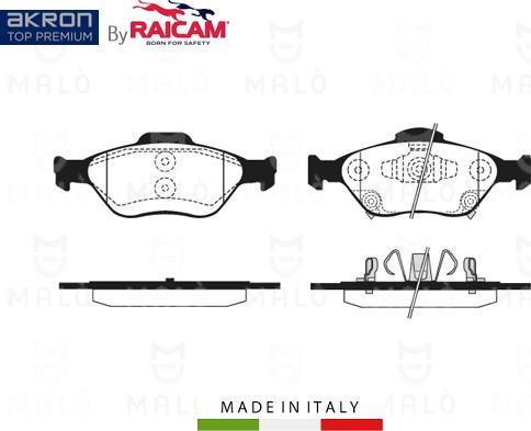 AKRON-MALÒ 28480041 - Kit de plaquettes de frein, frein à disque cwaw.fr