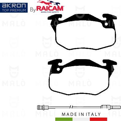 AKRON-MALÒ 28480055 - Kit de plaquettes de frein, frein à disque cwaw.fr