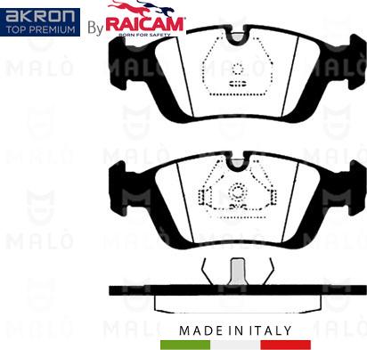 AKRON-MALÒ 28480061 - Kit de plaquettes de frein, frein à disque cwaw.fr