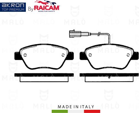 AKRON-MALÒ 28480199 - Kit de plaquettes de frein, frein à disque cwaw.fr