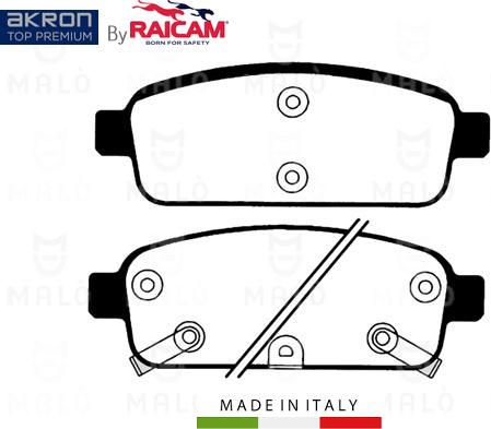 AKRON-MALÒ 28480145 - Kit de plaquettes de frein, frein à disque cwaw.fr