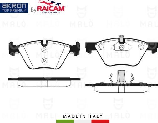 AKRON-MALÒ 28480142 - Kit de plaquettes de frein, frein à disque cwaw.fr