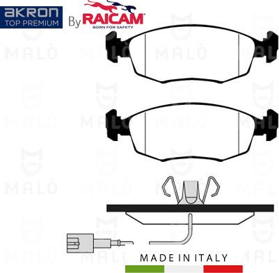 AKRON-MALÒ 28480158 - Kit de plaquettes de frein, frein à disque cwaw.fr