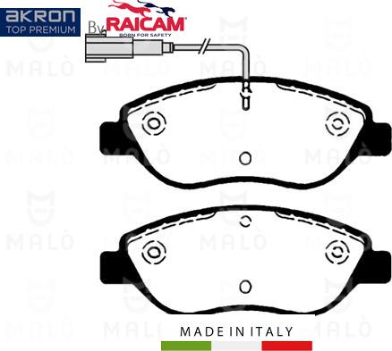 AKRON-MALÒ 28480100 - Kit de plaquettes de frein, frein à disque cwaw.fr