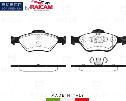 AKRON-MALÒ 28480133 - Kit de plaquettes de frein, frein à disque cwaw.fr