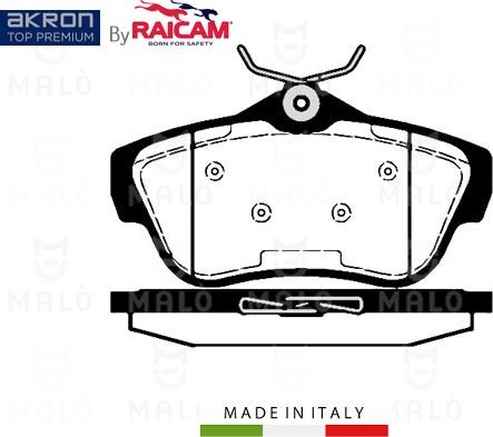 AKRON-MALÒ 28480348 - Kit de plaquettes de frein, frein à disque cwaw.fr