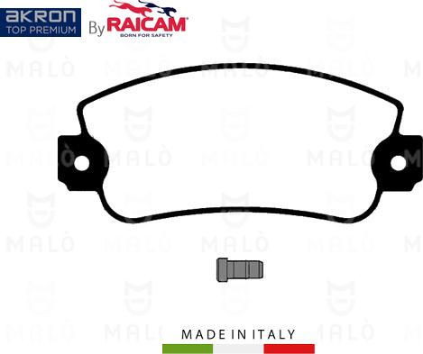 AKRON-MALÒ 28480305 - Kit de plaquettes de frein, frein à disque cwaw.fr