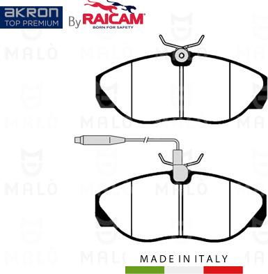 AKRON-MALÒ 28480337 - Kit de plaquettes de frein, frein à disque cwaw.fr