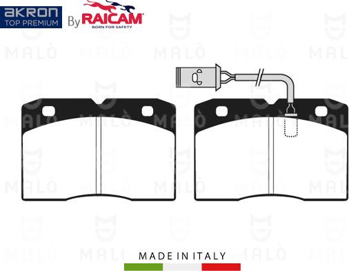 AKRON-MALÒ 28480378 - Kit de plaquettes de frein, frein à disque cwaw.fr