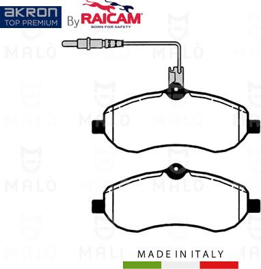 AKRON-MALÒ 28480242 - Kit de plaquettes de frein, frein à disque cwaw.fr