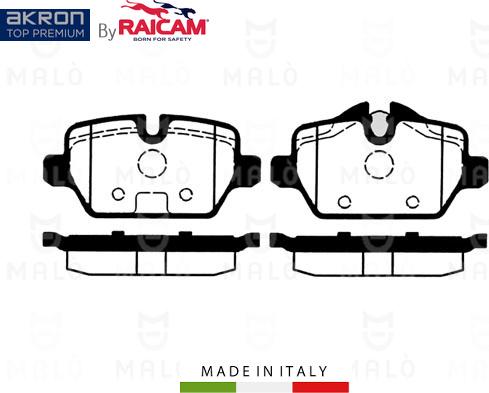 AKRON-MALÒ 28480226 - Kit de plaquettes de frein, frein à disque cwaw.fr