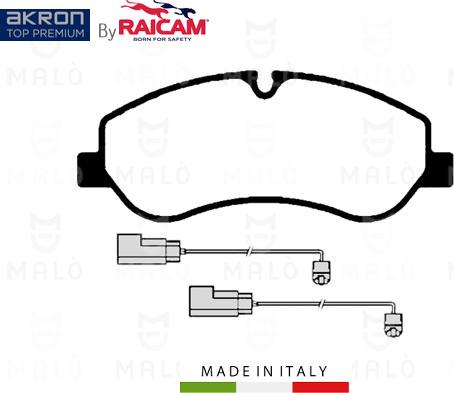 AKRON-MALÒ 28481161 - Kit de plaquettes de frein, frein à disque cwaw.fr