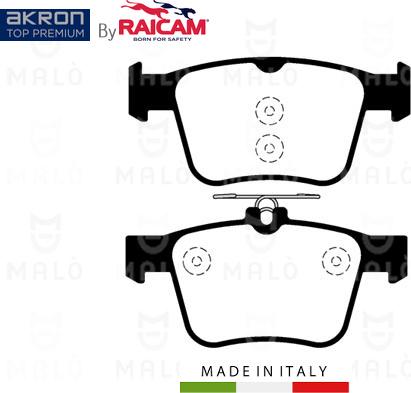 AKRON-MALÒ 28481178 - Kit de plaquettes de frein, frein à disque cwaw.fr