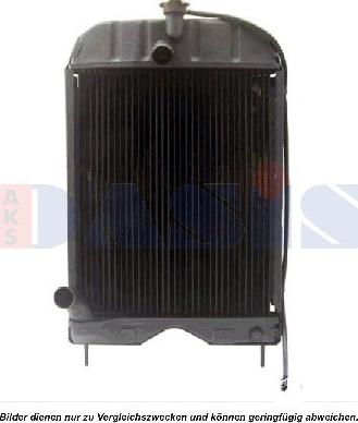 AKS Dasis 450004N - Radiateur, refroidissement du moteur cwaw.fr