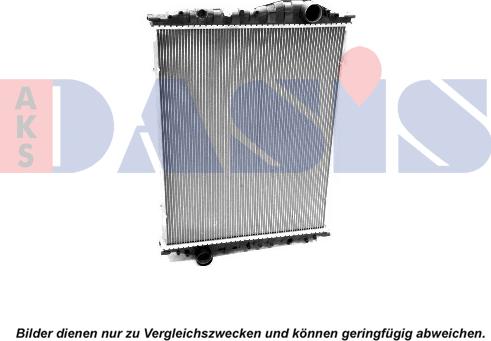 AKS Dasis 460000S - Radiateur, refroidissement du moteur cwaw.fr