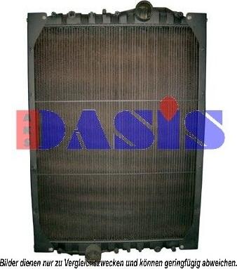 AKS Dasis 460370N - Radiateur, refroidissement du moteur cwaw.fr