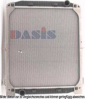 AKS Dasis 400010N - Radiateur, refroidissement du moteur cwaw.fr