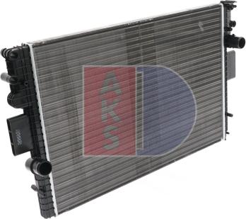 AKS Dasis 400028N - Radiateur, refroidissement du moteur cwaw.fr