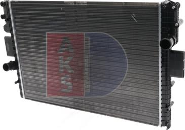 AKS Dasis 400028N - Radiateur, refroidissement du moteur cwaw.fr