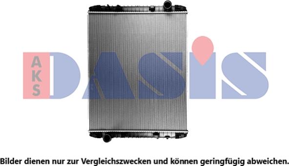 AKS Dasis 400220SXV - Radiateur, refroidissement du moteur cwaw.fr