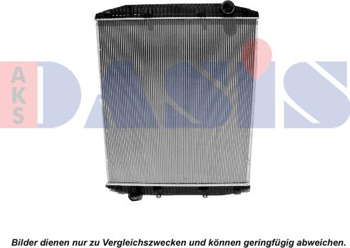 AKS Dasis 400220S - Radiateur, refroidissement du moteur cwaw.fr