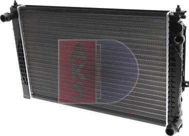 AKS Dasis 480950N - Radiateur, refroidissement du moteur cwaw.fr