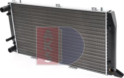 AKS Dasis 480550N - Radiateur, refroidissement du moteur cwaw.fr