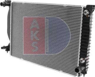 AKS Dasis 480043N - Radiateur, refroidissement du moteur cwaw.fr