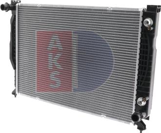 AKS Dasis 480058N - Radiateur, refroidissement du moteur cwaw.fr