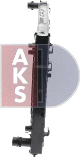 AKS Dasis 480011N - Radiateur, refroidissement du moteur cwaw.fr