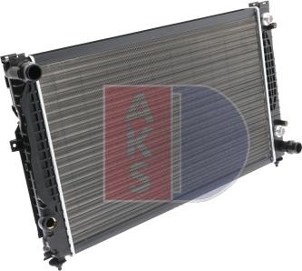 AKS Dasis 480011N - Radiateur, refroidissement du moteur cwaw.fr