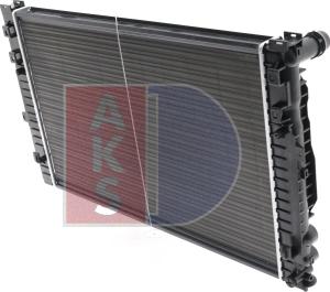 AKS Dasis 480011N - Radiateur, refroidissement du moteur cwaw.fr