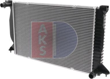 AKS Dasis 480039N - Radiateur, refroidissement du moteur cwaw.fr