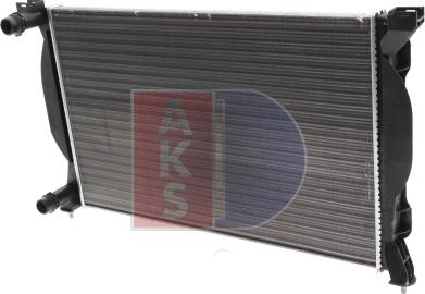 AKS Dasis 480029N - Radiateur, refroidissement du moteur cwaw.fr