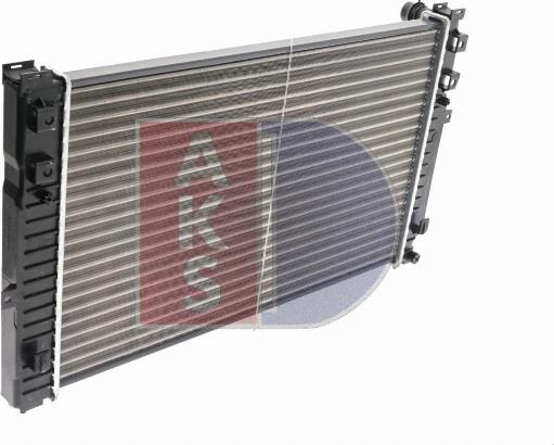 AKS Dasis 480026N - Radiateur, refroidissement du moteur cwaw.fr