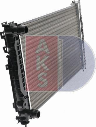 AKS Dasis 480026N - Radiateur, refroidissement du moteur cwaw.fr