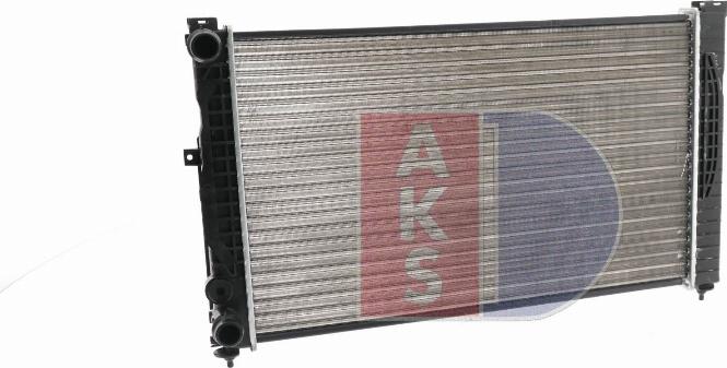 AKS Dasis 480026N - Radiateur, refroidissement du moteur cwaw.fr