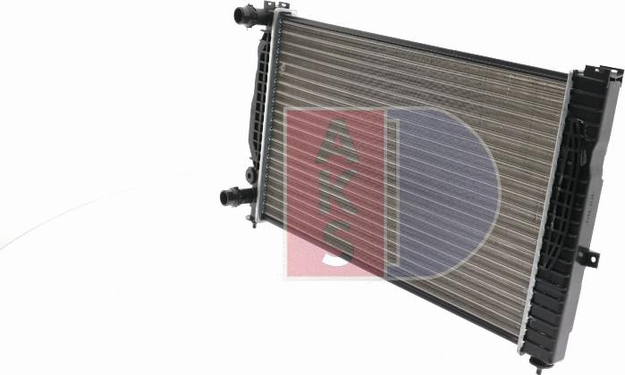 AKS Dasis 480026N - Radiateur, refroidissement du moteur cwaw.fr